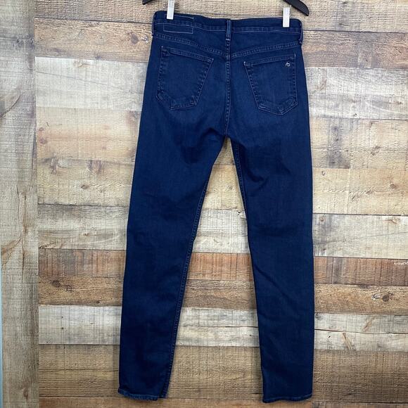 Rag & Bone Fit 2 Slim Jeans Bayview Dark Blue SZ 29 x 33 - Picture 3 of 9